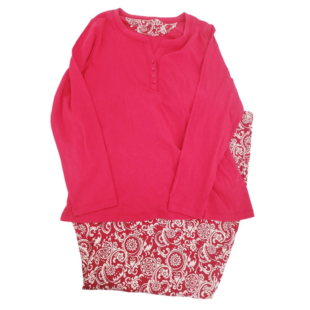 L Talbots cotton pajama set